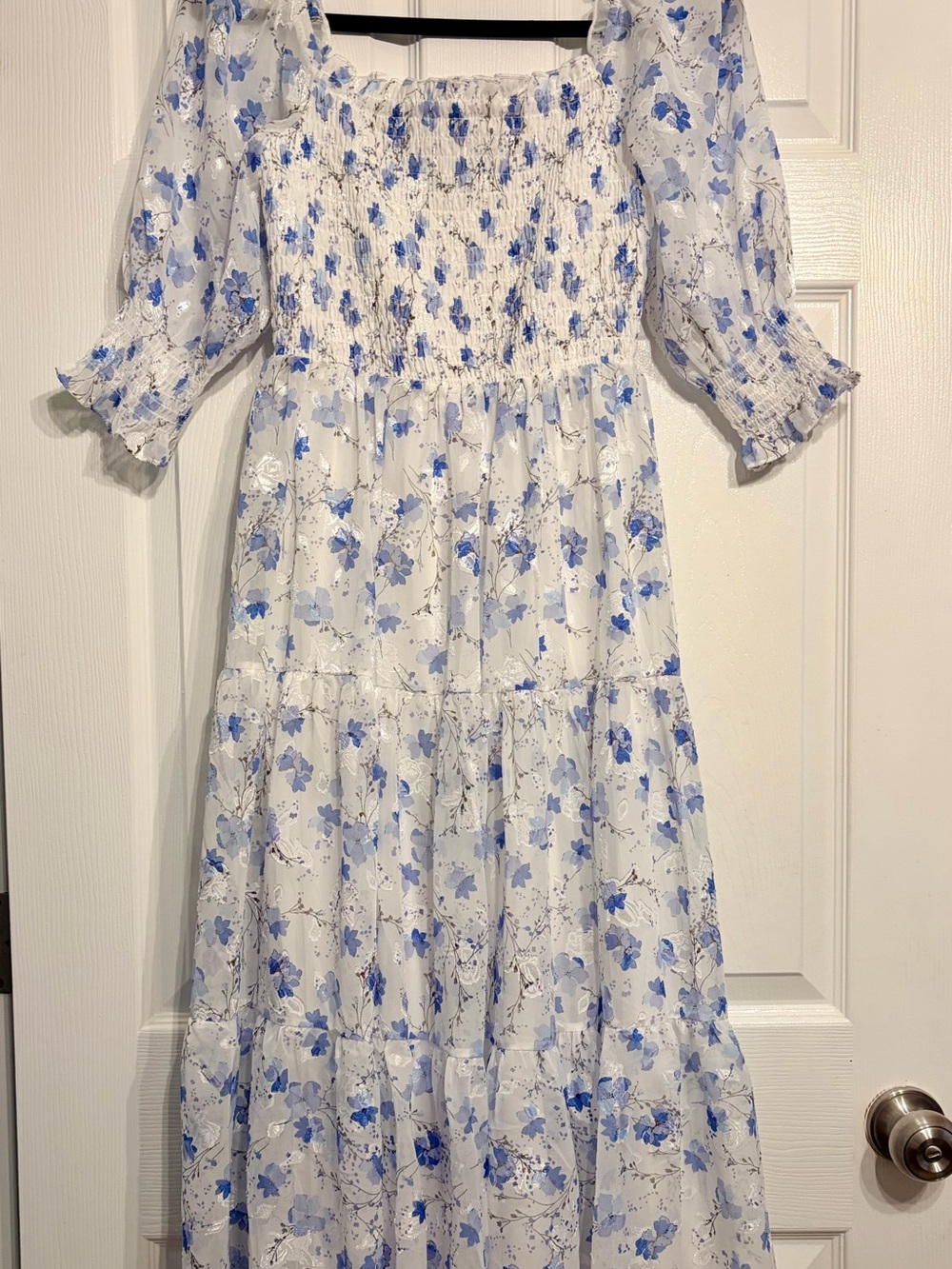 Baltic Born Fabian Jacquard Midi Dress